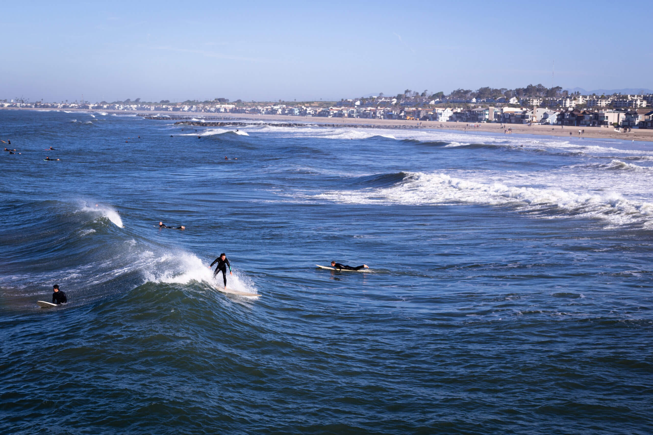 Ben Soto surfing at Blackies.